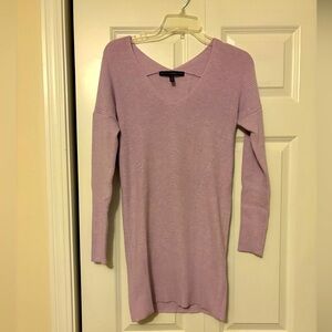 White House Black Market Lavender Soft Sweater Like New XS Perfect Condition